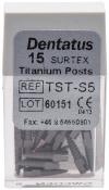 Classic Surtex Titan Wurzelstifte Packung 15 Stck 7,8 mm,  1,65 mm, Gre 5