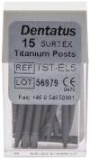 Classic Surtex Titan Wurzelstifte Packung 15 Stck 14,2 mm,  1,65 mm, Gre 5