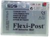 Flexi-Post® ECO Nachfüllpackung 10 Wurzelstifte Größe 0 (gelb), 1 Vorbohrer 145-, 1 Fräse