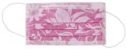 Monoart Mundschutz Flower Spenderbox 50 Stck mit Gummizug, rosa