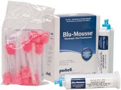 Blu-Mousse Packung 2 x 10 ml Doppelkartusche Super-Fast, 10 Mischkanlen pink