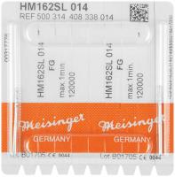 Chirurgie Frser HM 162 Packung 2 Stck schlanker Hals (SL) FG, Figur 408, 8 mm, ISO 014