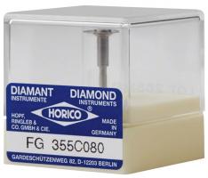Zirkon-Diamantscheibe 355 Stck doppelseitig, rot fein, FG, Figur 355, 0,22 mm, ISO 080