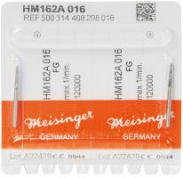 Chirurgie Frser HM 162 Packung 2 Stck kreuzverzahnt (A) FG, Figur 408, 9 mm, ISO 016