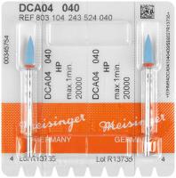 Diamantpolierer DCA04/10 Packung 2 Stck blau, HP, Figur 243, 13 mm,  ISO 040