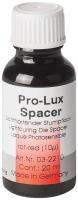 Pro-Lux Spacer Packung 20 ml rot transparent