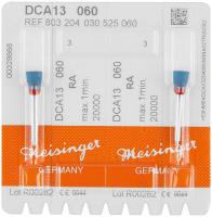 Diamantpolierer DCA13/14 Packung 2 Stck blau, RA, Figur 030, 7,5 mm,  ISO 060