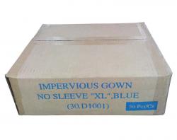Mantelberzug SHELL COVER Packung 50 Stck blau, 105 cm, unsteril