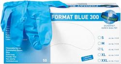 FORMAT BLUE 300 Packung 50 Stck puderfrei, blau, L