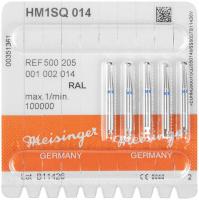 HM-Bohrer 1SQ Packung 5 Stck schnittfr. Verz. Querhieb, RAL, blau, Figur 001, ISO 014