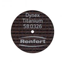 Dynex Titanium Packung 20 Stck stabil, elastisch, glasfaserverstrkt,  26 mm x 0,3 mm