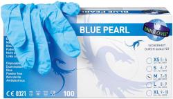BLUE PEARL Packung 100 Stck puderfrei, blau, M
