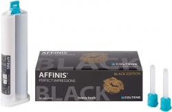 AFFINIS heavy body BLACK EDITION Packung 2 x 75 ml Doppelkartusche heavy body, 8 Mixing Tips