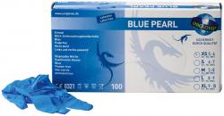BLUE PEARL Packung 100 Stck puderfrei, blau, XS