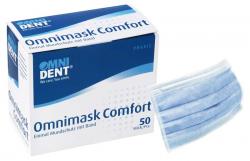 Omnimask Comfort Packung 50 Stck blau mit Band
