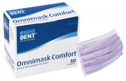 Omnimask Comfort Packung 50 Stck lila mit Band