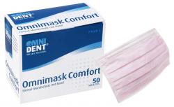Omnimask Comfort Packung 50 Stck rosa mit Band