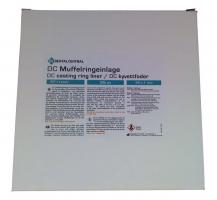DC Muffelringeinlage Rolle 25 Meter, 55 x 1 mm