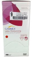 Gammex Latex Moisturiser Packung 50 Paar puderfrei, natur, Gre 9