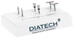 DIATECH ShapeGuard Composite Polishing Plus Kit 6 Stck (3 x helllila, 3 x hellblau), RA
