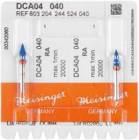 Diamantpolierer DCA04/10 Packung 2 Stck blau, RA, Figur 244, 13 mm,  ISO 040
