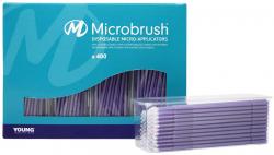 Microbrush Applikatoren Plus Serie Packung 400 Stck violett, regulr 2 mm