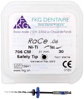 FKG RaCe Packung 6 Stck 31 mm ISO 030, 6 %