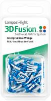 Composi-Tight 3D Fusion Keile Packung 100 Stck blau, klein