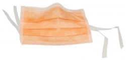Monoart Mundschutz Protection 3 Box 50 Stck zum Binden, orange