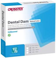 Dental Dam Packung 36 Blatt 15 x 15 cm, Medium Strke 0,18 mm