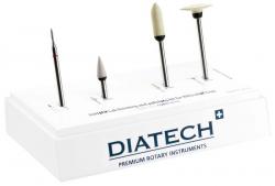 DIATECH Lab Finier & Polier Kit Kit 3 Stck HP (860, 9104HP, 9121HP), 1 Stck RA (2303RA)