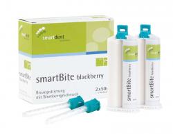 smartBite blackberry Packung 2 x 50 ml Doppelkartusche, 12 Mischkanlen