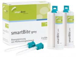 smartBite grey Packung 2 x 50 ml Doppelkartusche, 12 Mischkanlen