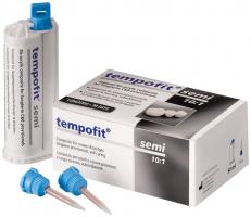 tempofit semi Standardpackung 50 ml Doppelkartusche A3, 10 T-Mixer blau, 10:1