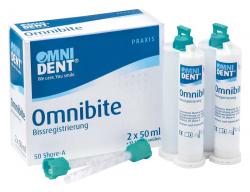 Omnibite Packung 2 x 50 ml Doppelkartusche, 12 Mischkanlen