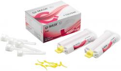 GI-MASK 3D Refillpackung 2 x 50 ml Kartusche, 12 Universal Mixing Tips, 12 Oral Tips