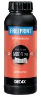 FREEPRINT model 2.0 Flasche 1 kg Kunststoff 385 nm, grau