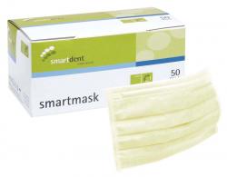 smartmask Mundschutz Packung 50 Stck gelb