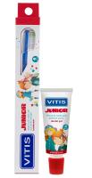 VITIS Junior Set 15 ml Zahngel, 1 Zahnbrste