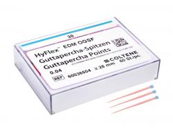 HyFlex EDM Guttapercha-Spitzen Packung 60 Stck OGSF, Taper.04, ISO 030