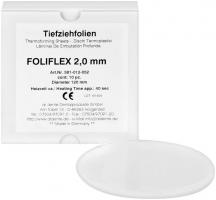 Foliflex Packung 10 Stck transparent,  120 mm, Strke 2 mm