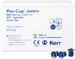 Pro-Cup Junior Packung 120 Stck hellblau weich, Screw-Type