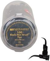 Black Mini Brush Tip Packung 100 Stck  1 mm