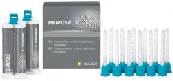 MEMOSIL 2 Packung 2 x 50 ml Doppelkartusche, 12 Mixing Tips grn