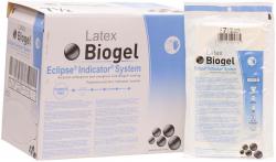 Biogel Eclipse Indicator System Packung 25 x 2 Paar puderfrei, (Farbe: stroh, grn), Gre 7,5