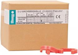S-U-Wachsbisswlle Packung 100 Bgen rosa, UK, hart, Form T