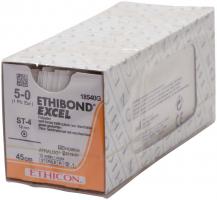 ETHIBOND EXCEL Packung 12 Stck grn, 45 cm, ST4, USP 5-0, Strke 1