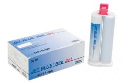 JET BLUE Bite fast Packung 50 ml Doppelkartusche, 6 Mixing Tips, 6 Spreader Tips