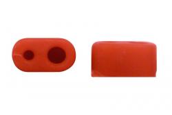 Gummikappen fr Bi-Pins Packung 500 Stck rot