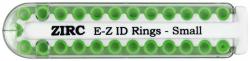 EZ-ID Markierungsringe Packung 25 Stck neongrn,  3 mm